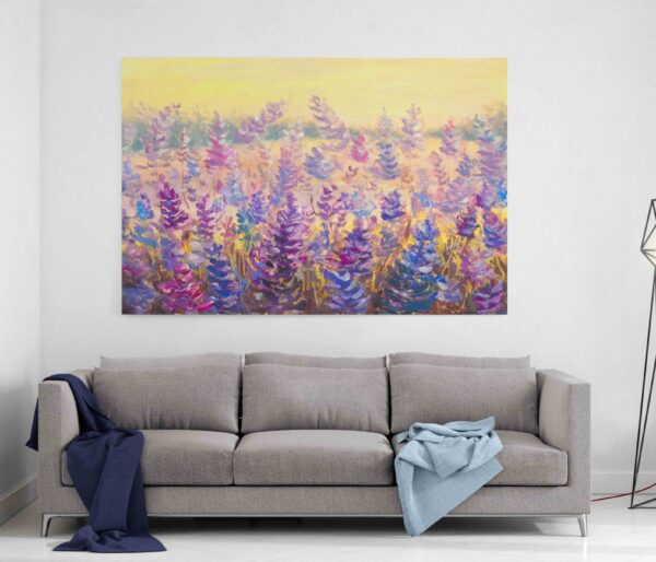 Картина на холсте lavender field