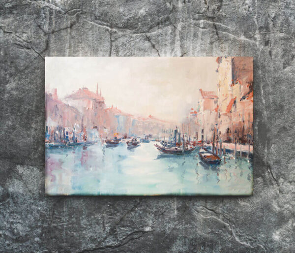Картина на полотні venetian canal