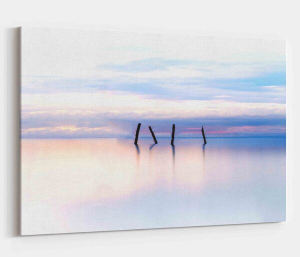 Картина на полотні reflected in sunset