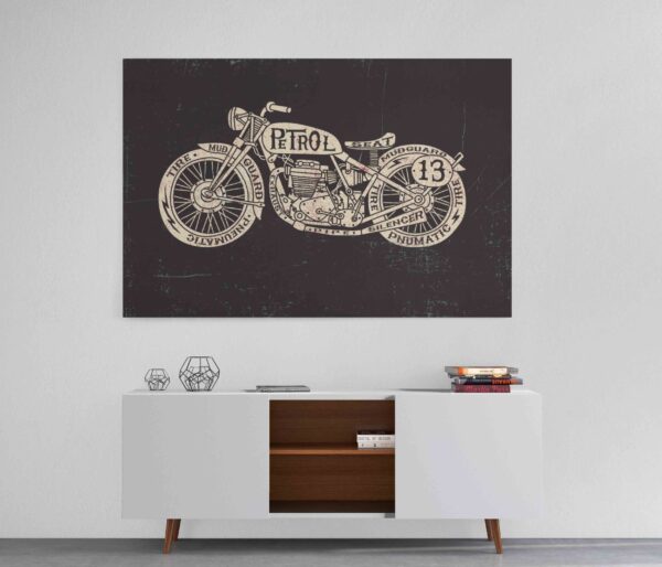 Картина на холсте bike