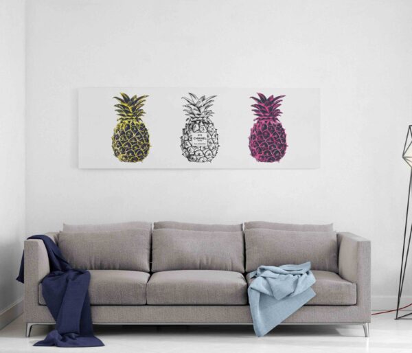 Картина на холсте Chanel Pineapples