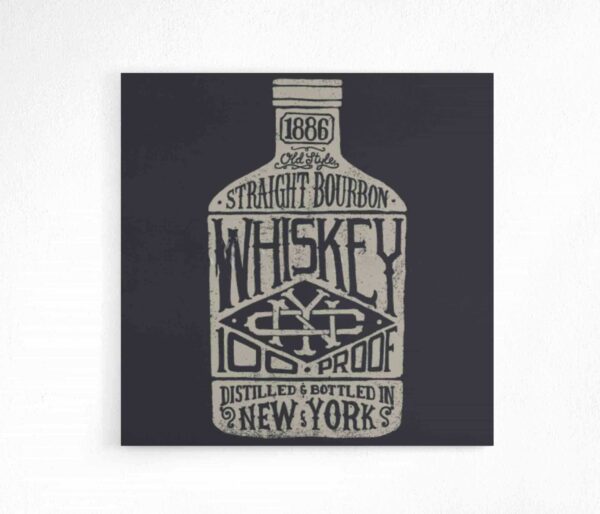 Картина на холсте whiskey