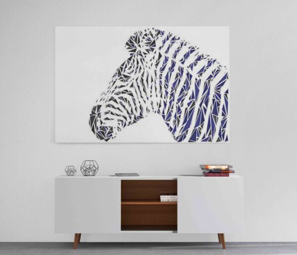 Картина на холсте Zebra