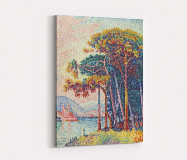 Картина на холсте MOSAIC TREES BY POND