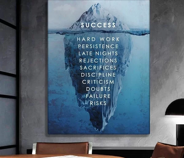 Картина на холсте SUCCESS ICEBERG